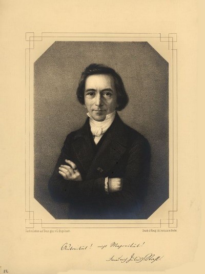 STAHL, FRIEDRICH JULIUS (1802-1861)